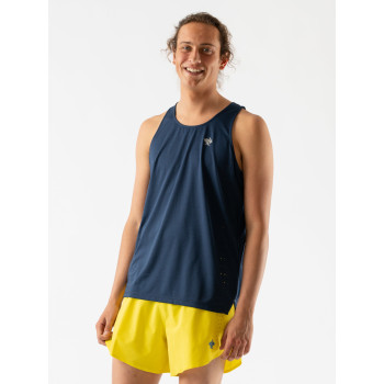 RABBIT - Men's - Race Pace Tank - Dress Blues